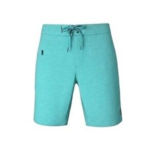 Lost Since 91 or 93 Throttle Bermuda Short Aqua Casual Swim Trunks 32 Retail $45
